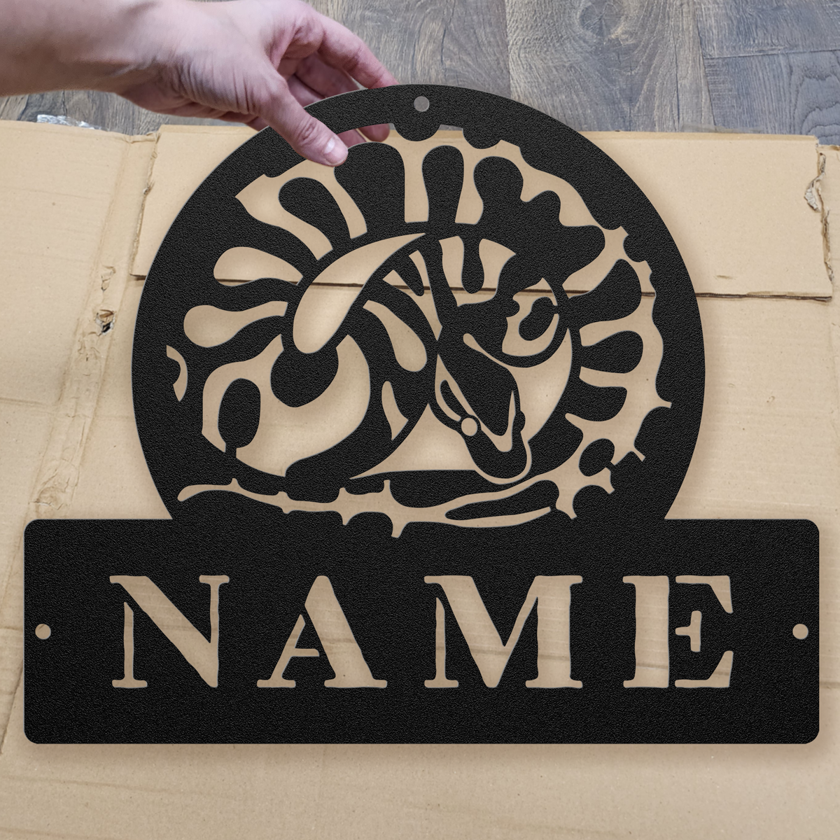 Personalized Ball Python Sign