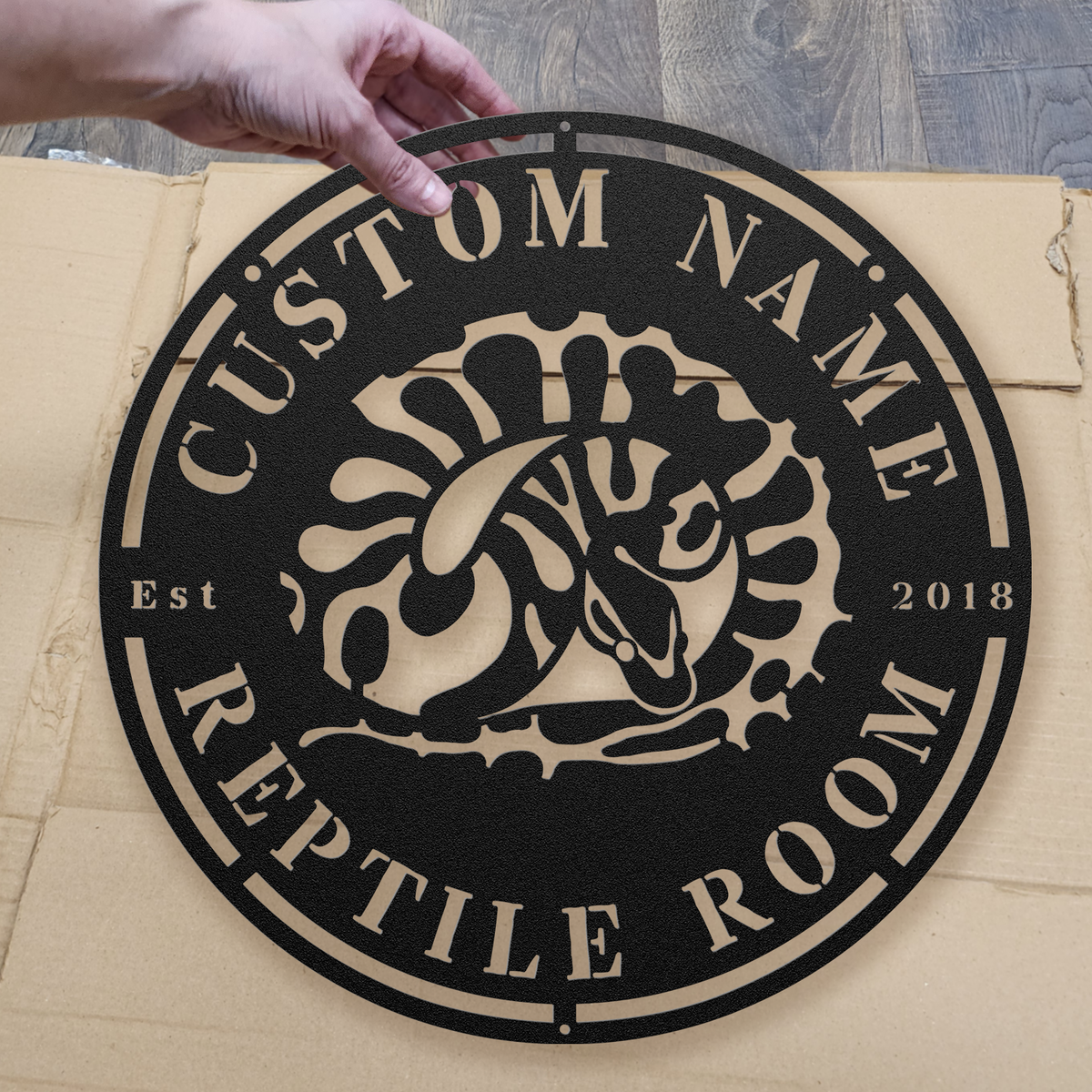 Personalized Ball Python Reptile Room Sign